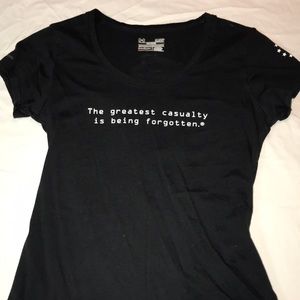 Wounded warrior x under Armour shirt